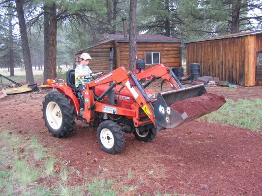 BenDrivingTractor